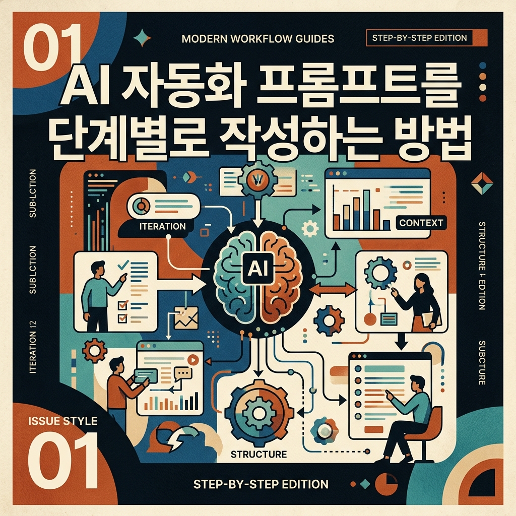 ai thumbnail poster AI 자동화 프롬프트를 단계별로 작성하는 방법 1782812061