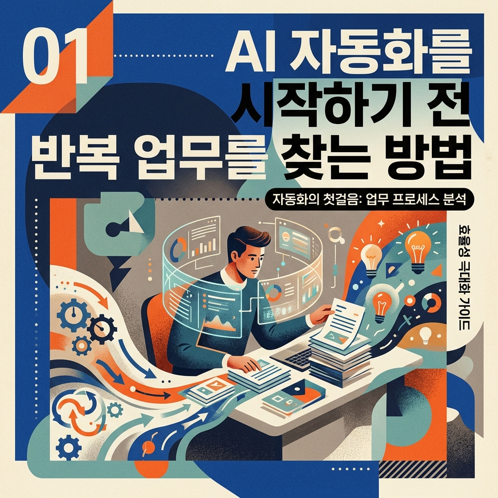 ai thumbnail poster AI 자동화를 시작하기 전 반복 업무를 찾는 방법 1782811897