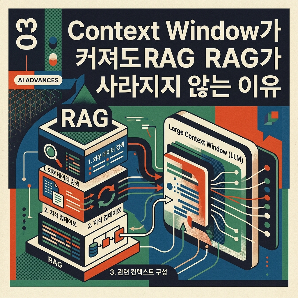ai thumbnail poster Context Window가 커져도 RAG가 사라지지 않는 이유 1782822837