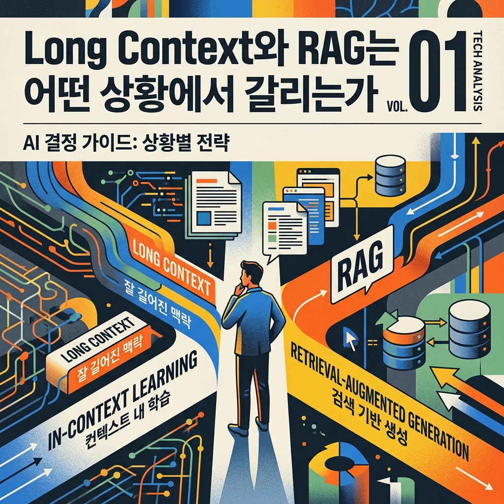 ai thumbnail poster Long Context와 RAG는 어떤 상황에서 갈리는가 1782822802